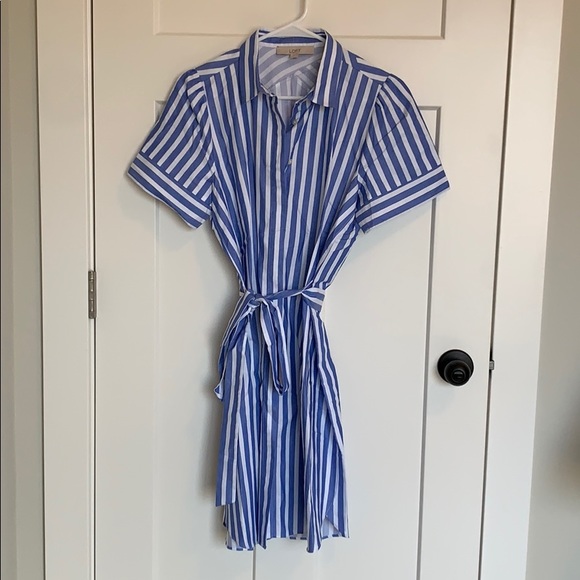 Loft Button Down Dress - Picture 1 of 5